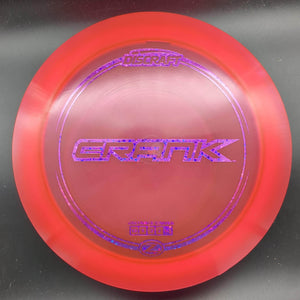 Discraft Distance Driver Pink Purple Glitter Stamp 174g Crank, Z Line