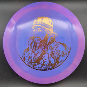 Infinite Discs Distance Driver Pink/Purple Gold Stamp 175g Czar, Swirly S-Blend