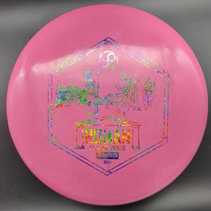 Infinite Discs Distance Driver Pink Rainbow Glitter Stamp 171g Roman, I-Blend