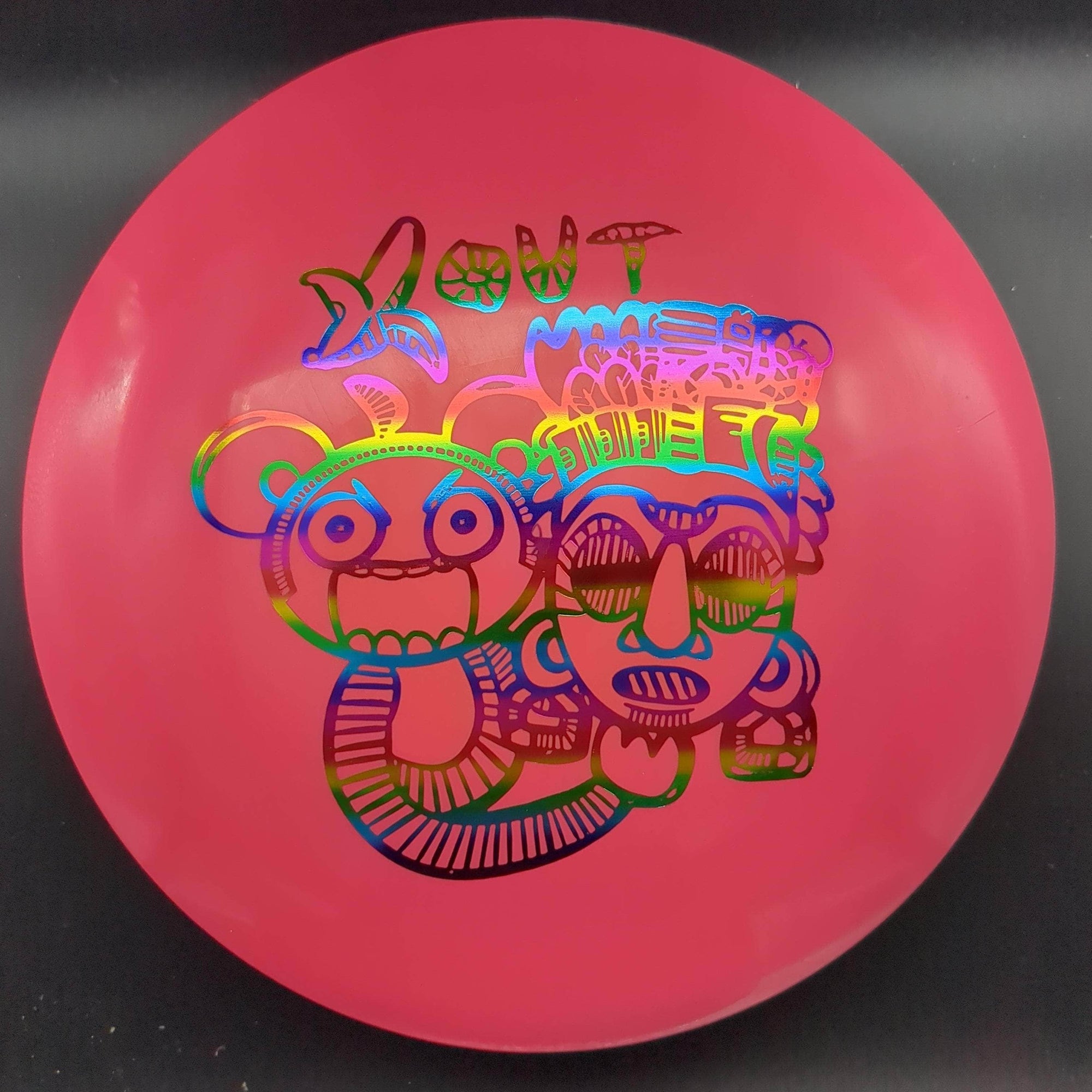 Infinite Discs Distance Driver Pink Rainbow Stamp 175g Emperor, I-Blend, X-Out