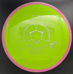 MVP Distance Driver Pink Rim Yellow Plate 173g Wrath, Neutron