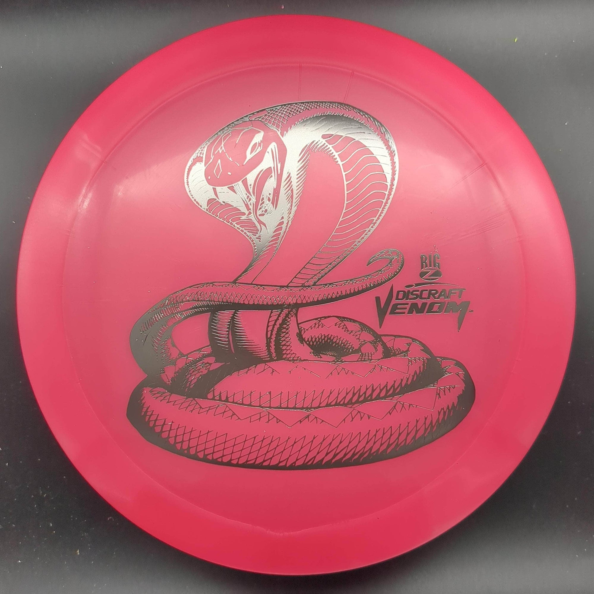 Discraft Distance Driver Pink Silver Stamp 171g Venom, Big Z