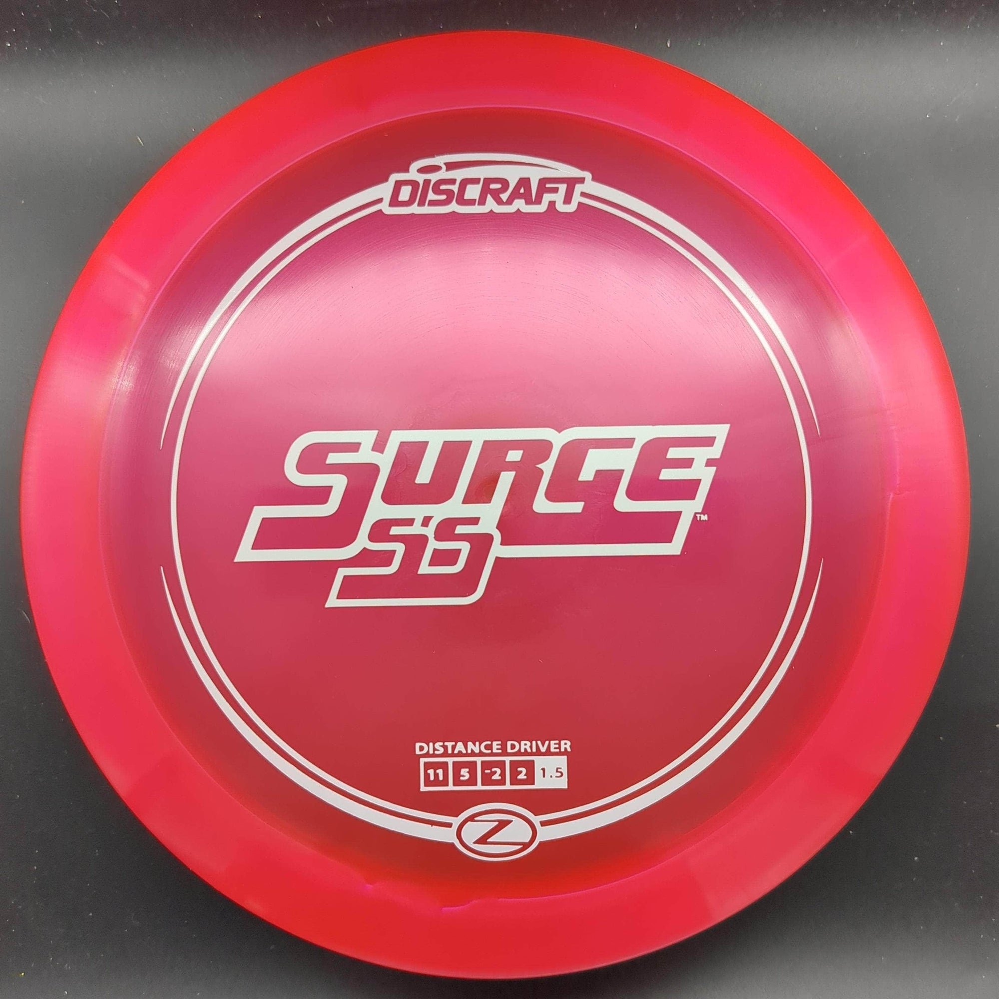 Discraft Distance Driver Pink White Stamp 174g Surge SS, Z Line