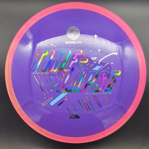 Axiom Distance Driver Pink/Yellow Rim Purple 174g Time Lapse, Neutron, Special Edition