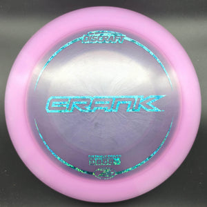 Discraft Distance Driver Purple Blue Heart Stamp 157g Crank, Z Lite