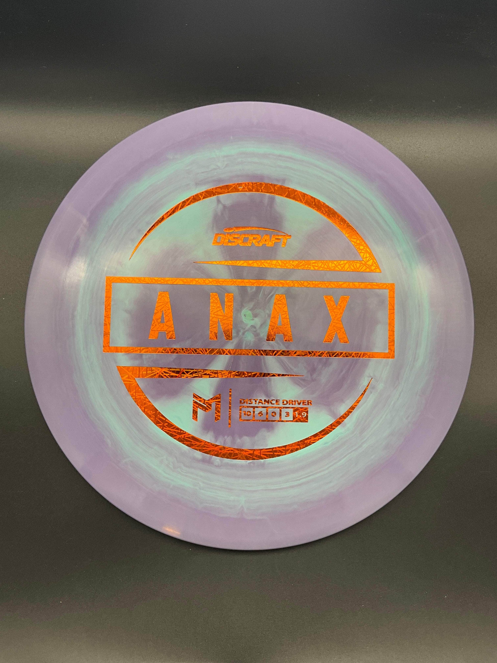 Discraft Distance Driver Purple Copper Stamp 174g Anax, ESP