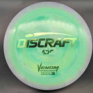 Discraft Distance Driver Purple/Green Green Stamp 174g Venom, ESP Plastic