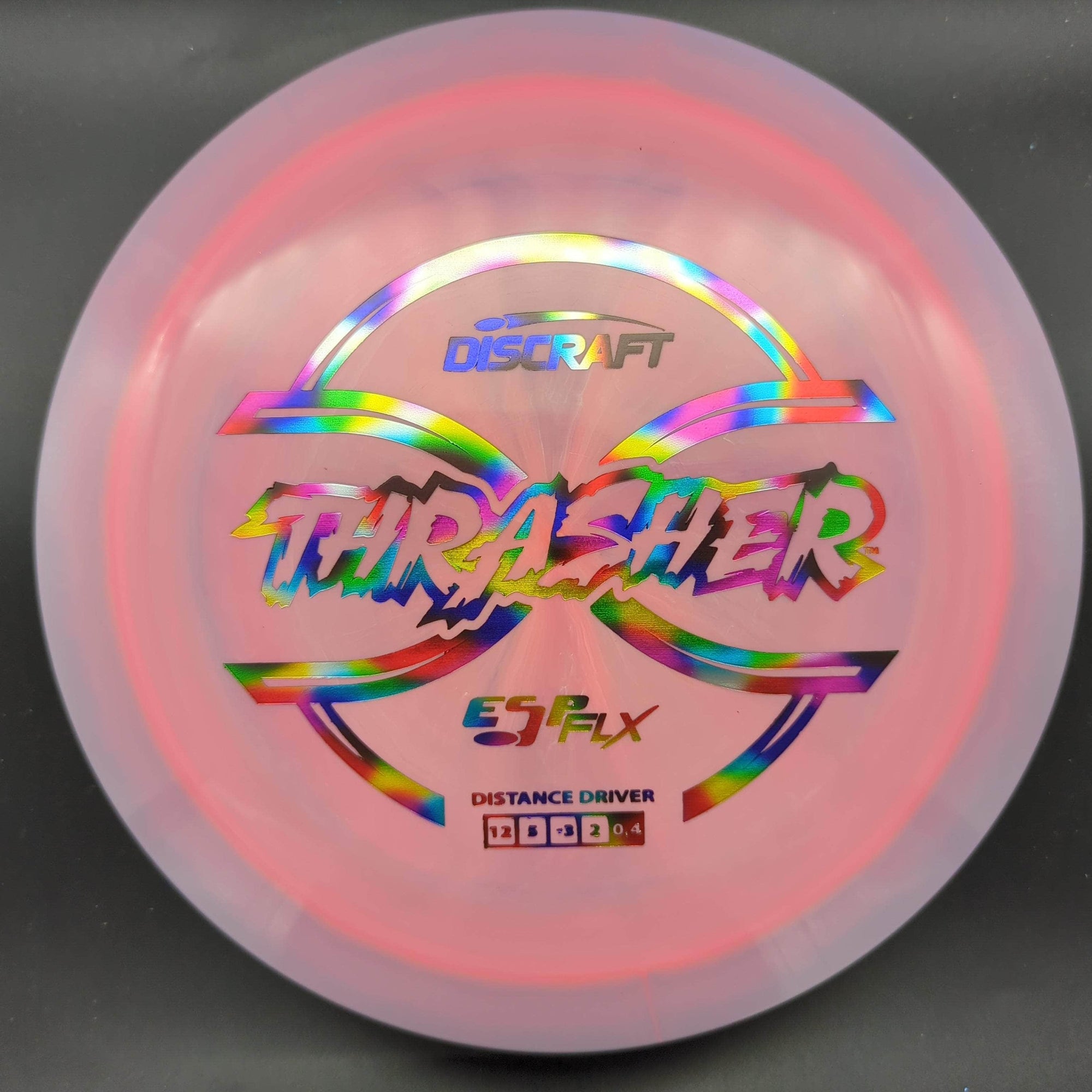 Discraft Distance Driver Purple/Pink Jellybean Stamp 174g Thrasher, ESP Flx