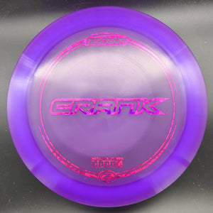 Discraft Distance Driver Purple Pink Shatter Stamp 174g Crank, Z Line