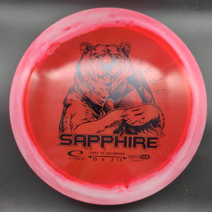 Latitude 64 Distance Driver Red Black Stamp 161g Sapphire, Opto Ice Orbit