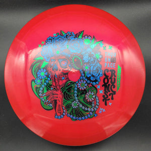 Thought Space Athletics Distance Driver Red Green/Blue Stamp 175g Construct, Ethereal Plastic