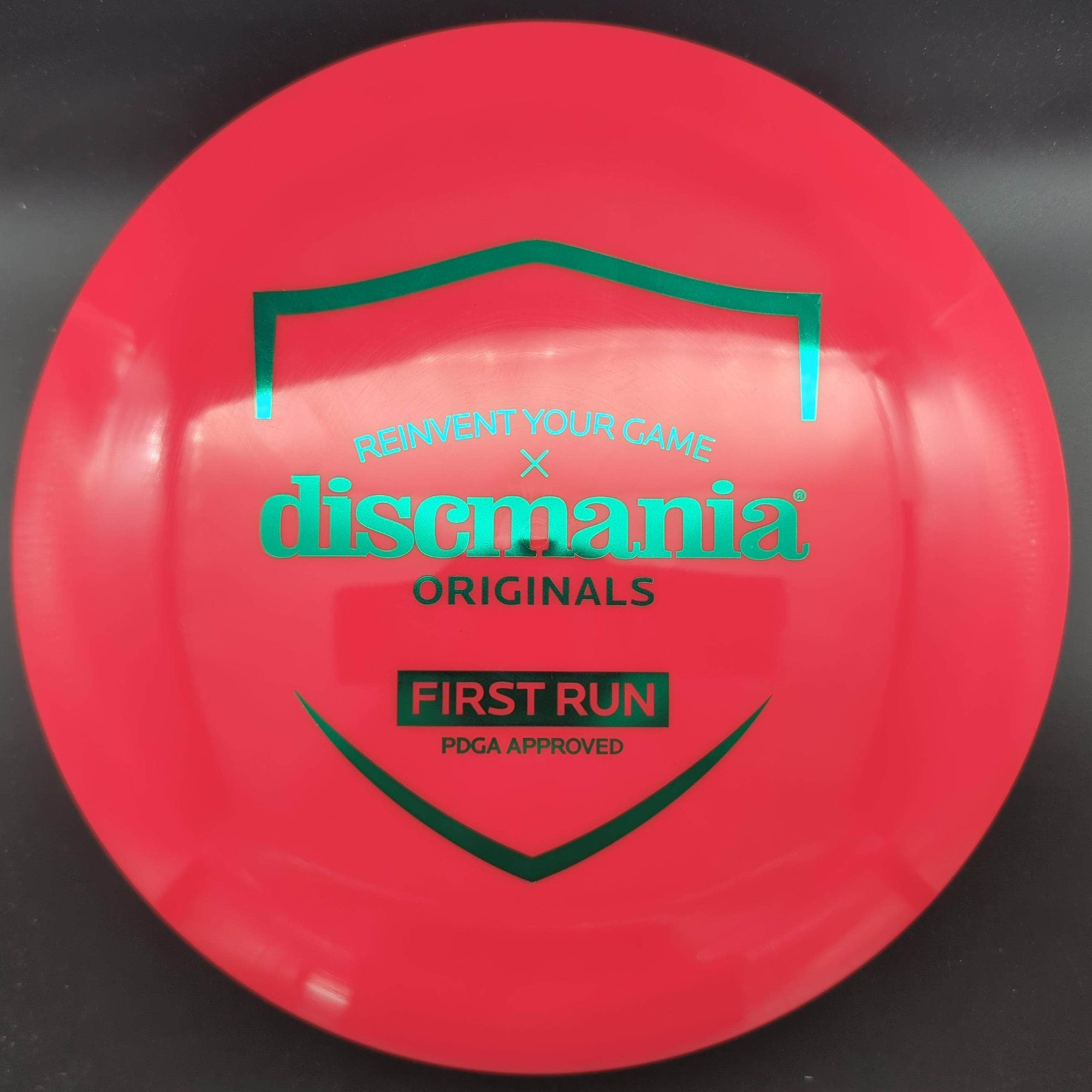 Discmania Distance Driver Red Green Stamp 175g DD, S-Line, First Run