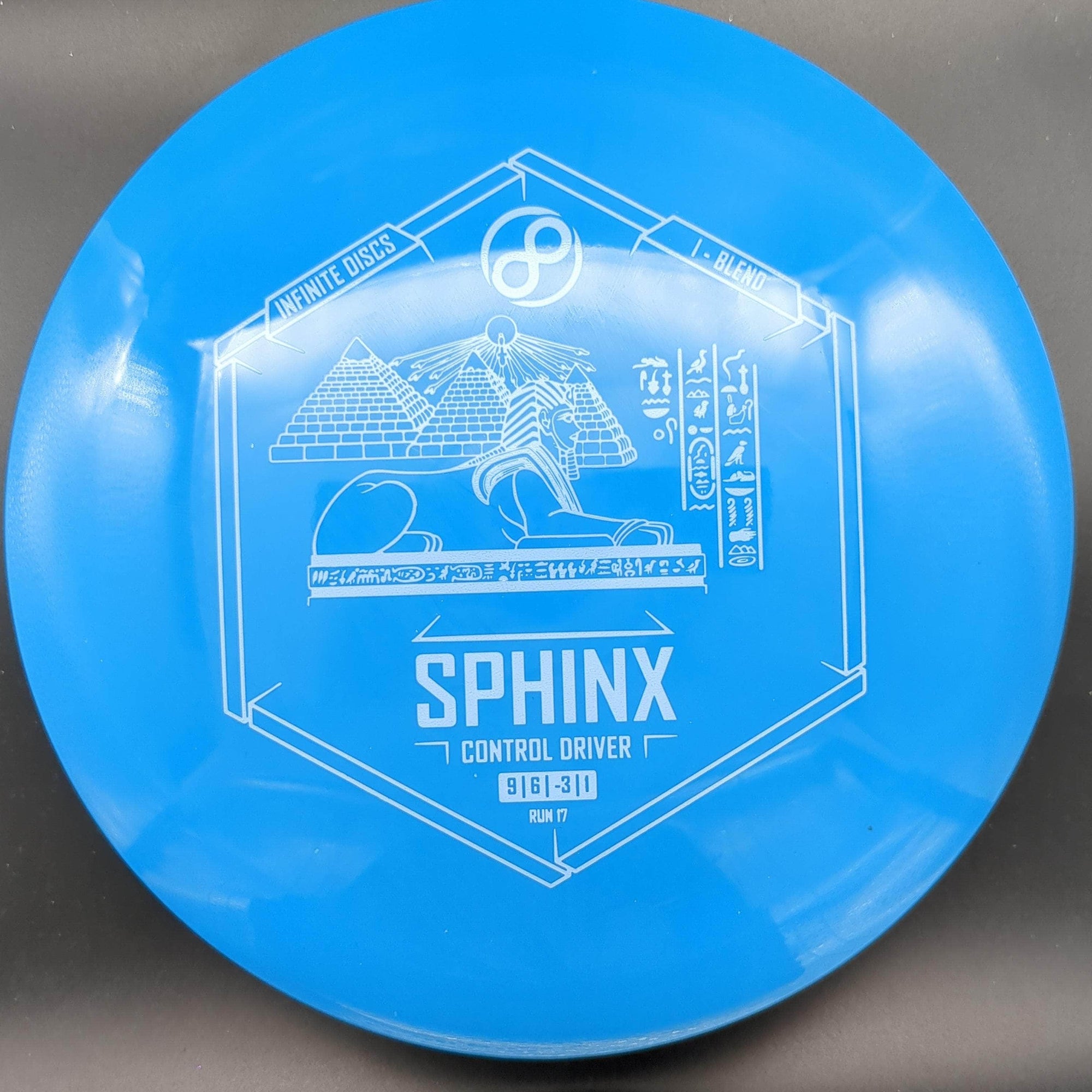Infinite Discs Distance Driver Red Silver Line Stamp 175g Sphinx, I - Blend