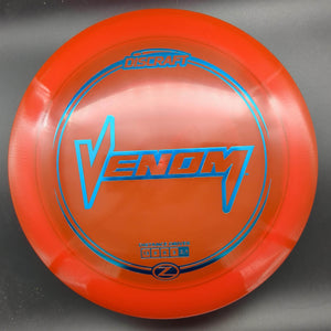 Discraft Distance Driver Red Teal Stamp 174g Venom, Z Plastic