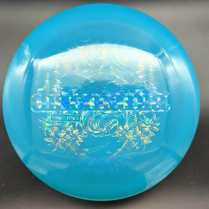 Discmania Distance Driver Teal Ghost Stamp 171g DD3, Swirly S-Line