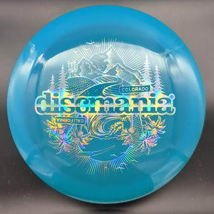 Discmania Distance Driver Teal Holo Stamp 170g DD3, Swirly S-Line