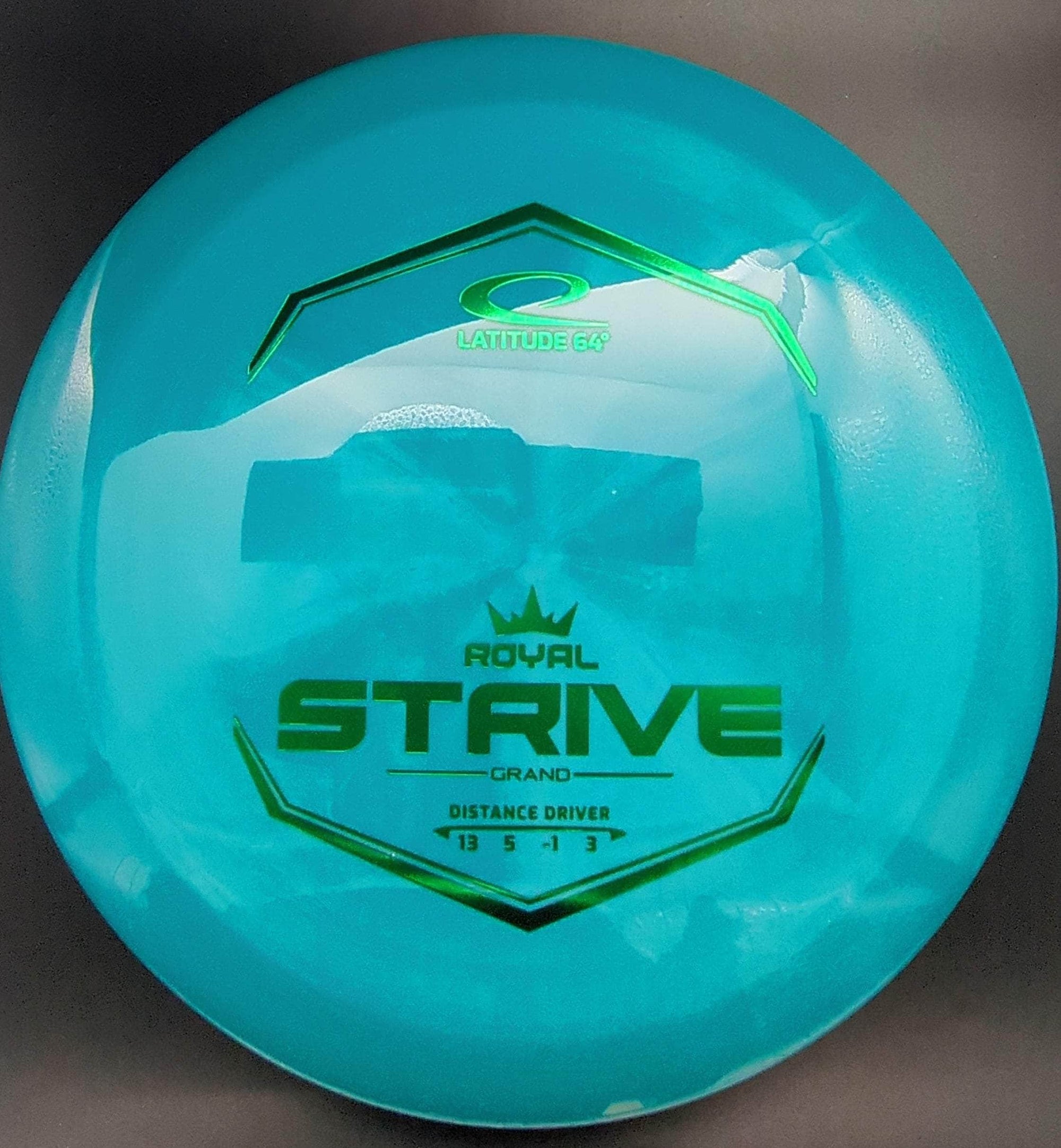 Latitude 64 Distance Driver Turquoise, Green Stamp 174g 1 Strive, Royal Grand