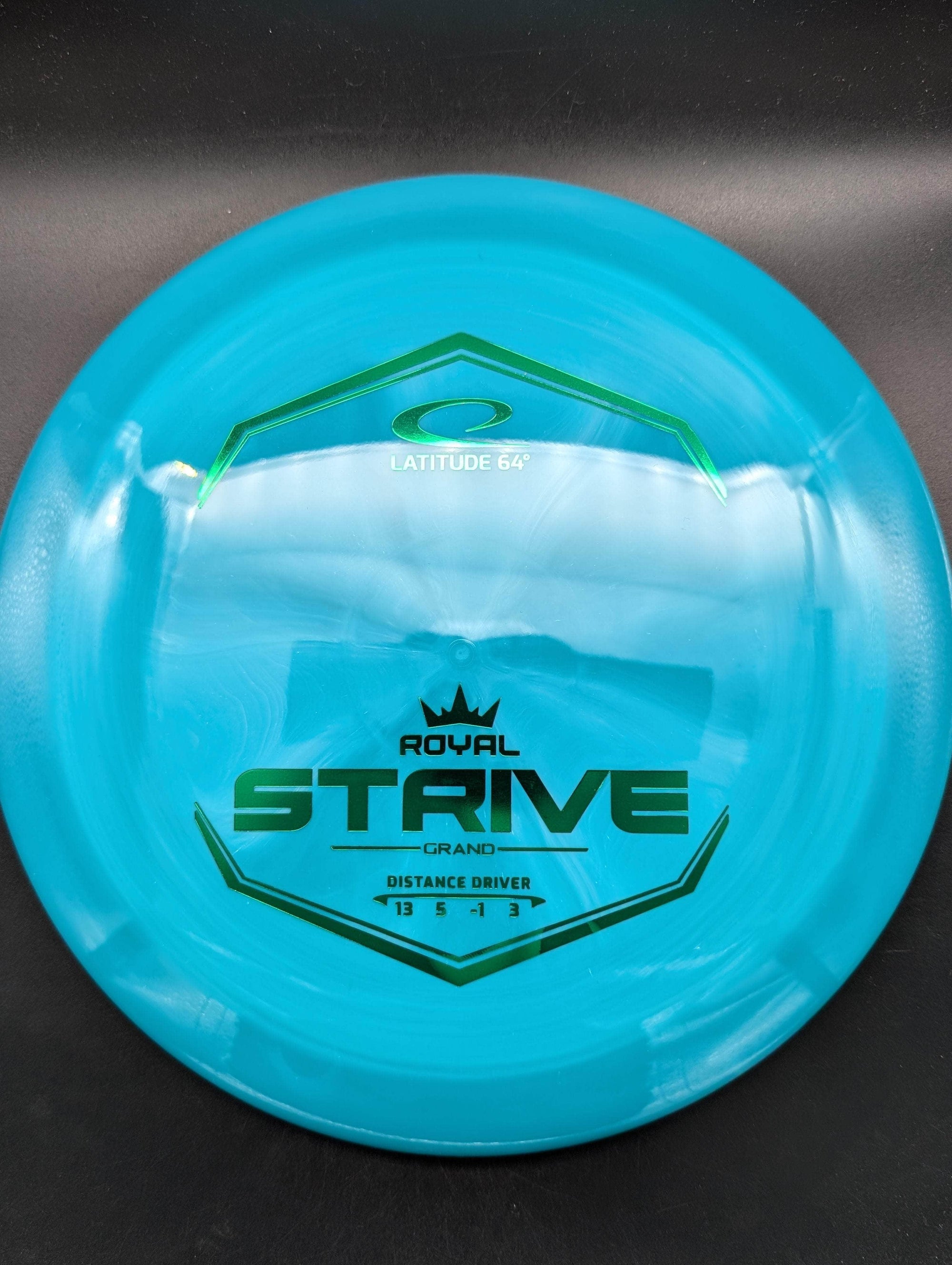 Latitude 64 Distance Driver Turquoise, Green Stamp 174g 2 Strive, Royal Grand