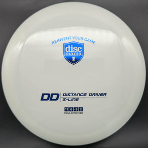 Discmania Distance Driver White Blue Stamp 175g DD, S-Line Plastic