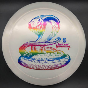 Discraft Distance Driver White Rainbow Stamp 169g Venom, Big Z