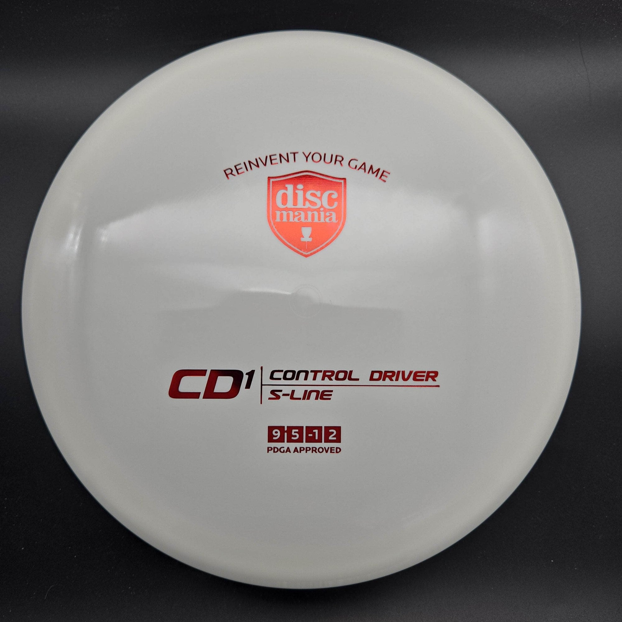 Discmania Distance Driver White Red Stamp 174g CD1, S-Line