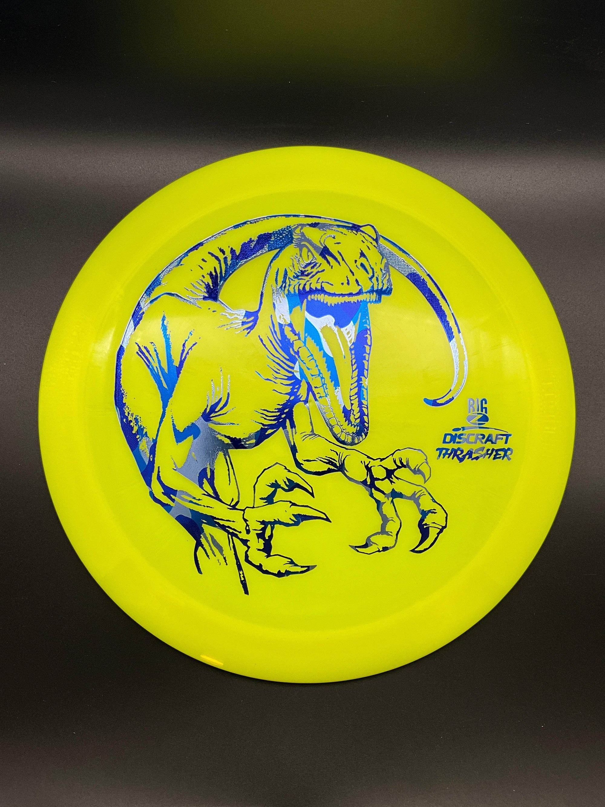 Discraft Distance Driver Yellow Blue Camo Stamp 174g Thrasher, Big Z