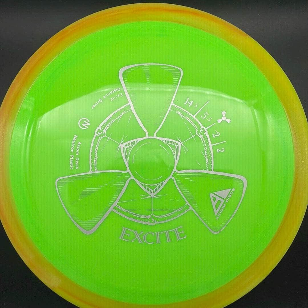 MVP Distance Driver Yellow/Orange Rime Green Plate 175g Excite, Neutron