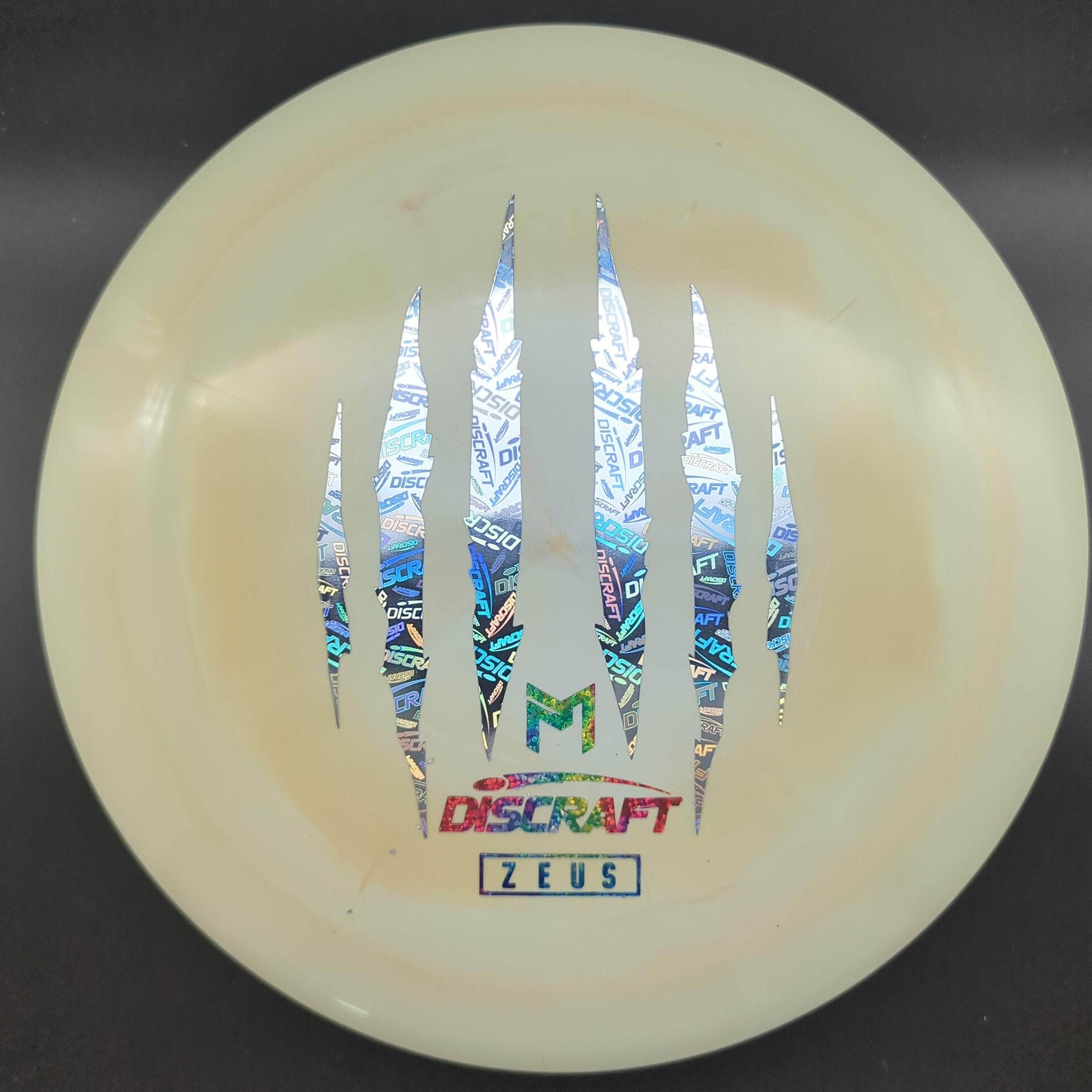 Discraft Distance Driver Yellow Silver/Jellybean Stamp 174g (Stamp drop out) Zeus ESP, Paul McBeth 6X Claw