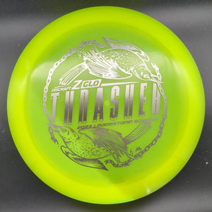 Discraft Distance Driver Yellow Silver Stamp 173g Thrasher, Z Glo, 2023 Ledgestone Edition