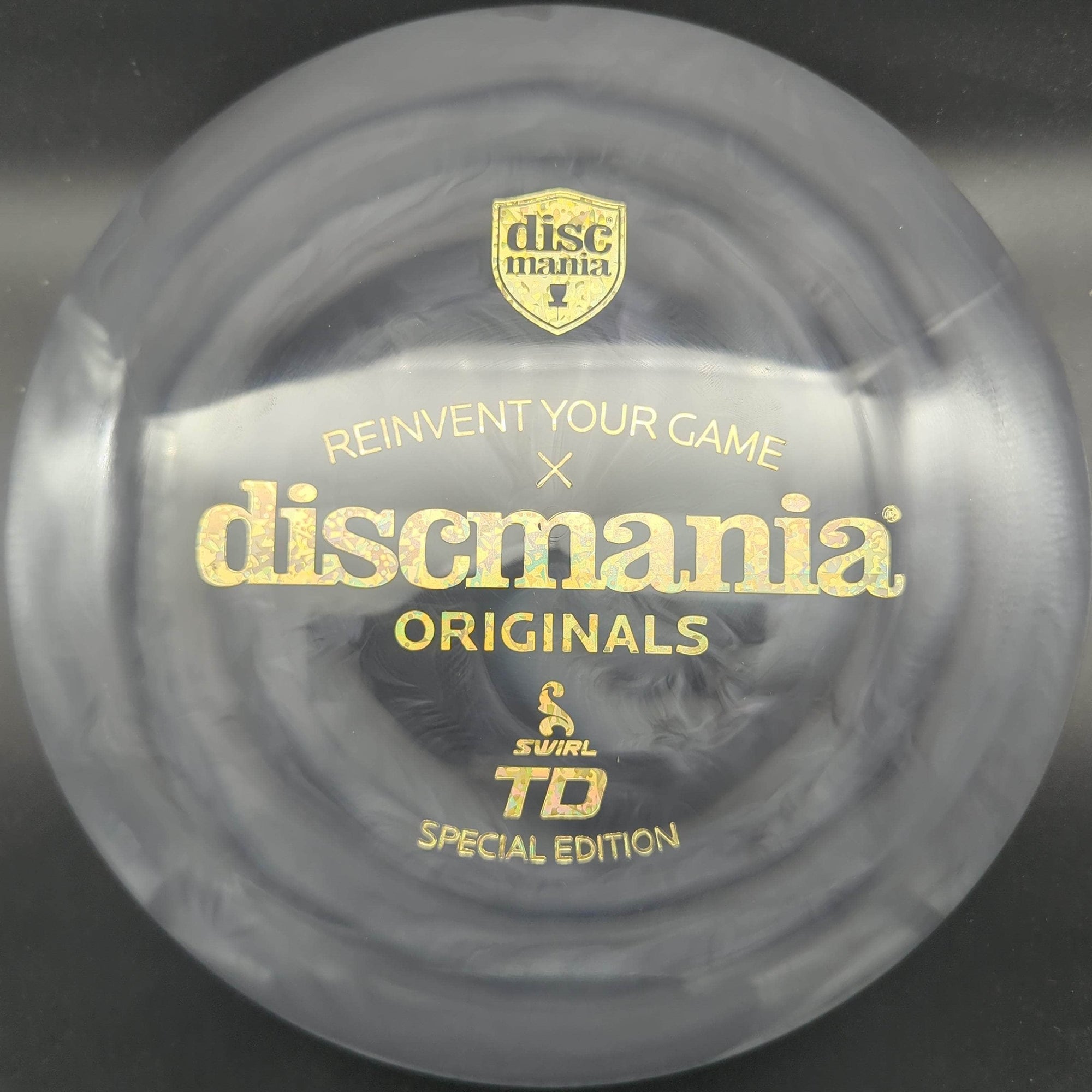 Discmania Fairway Driver Black Gold Stamp 173g TD, Swirly S-Line, Special Edition
