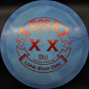 Lone Star Discs Fairway Driver Blue 173g Dos X , Bravo Plastic