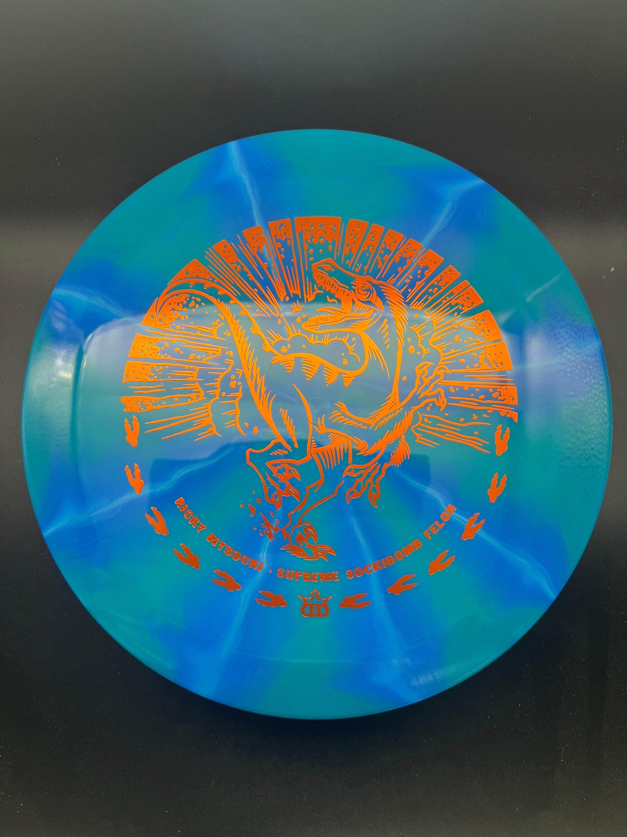 Dynamic Discs Fairway Driver Blue/Green Copper Plate 176g Felon Sockibomb, Supreme Bust, Ricky Wysocki