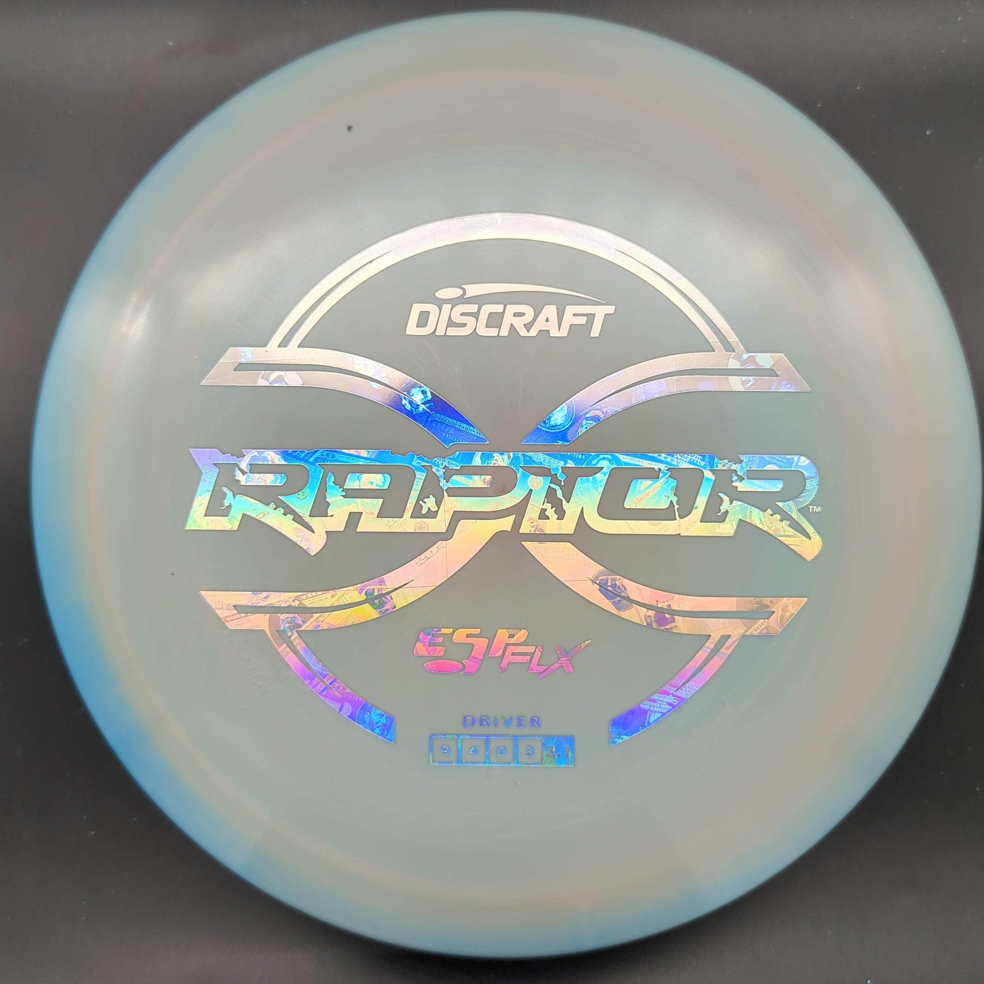 Discraft Fairway Driver Blue/Grey Silver Money Stamp 172g Raptor, ESP Flx