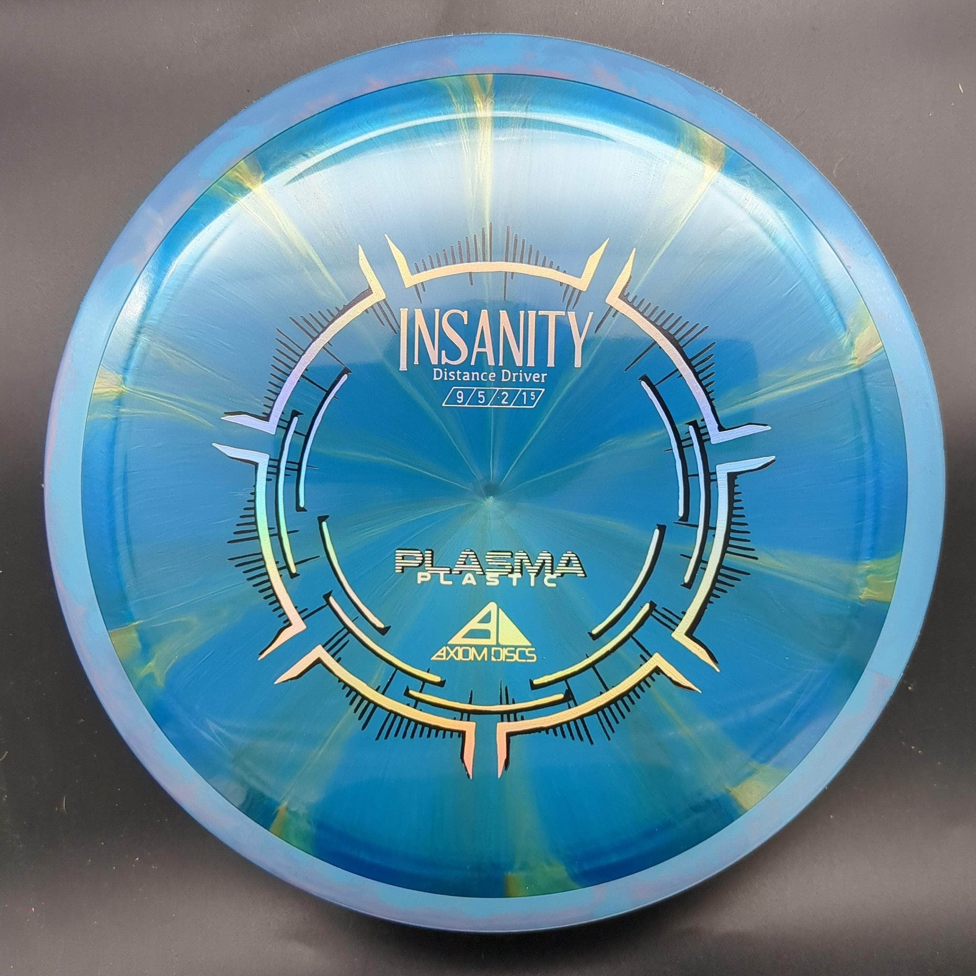 MVP Fairway Driver Blue/Purple Rim Blue 173g Insanity, Plasma Plastic