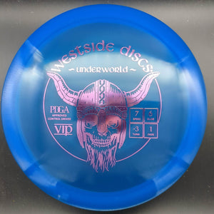 Westside Discs Fairway Driver Blue Purple Stamp 173g Underworld, VIP