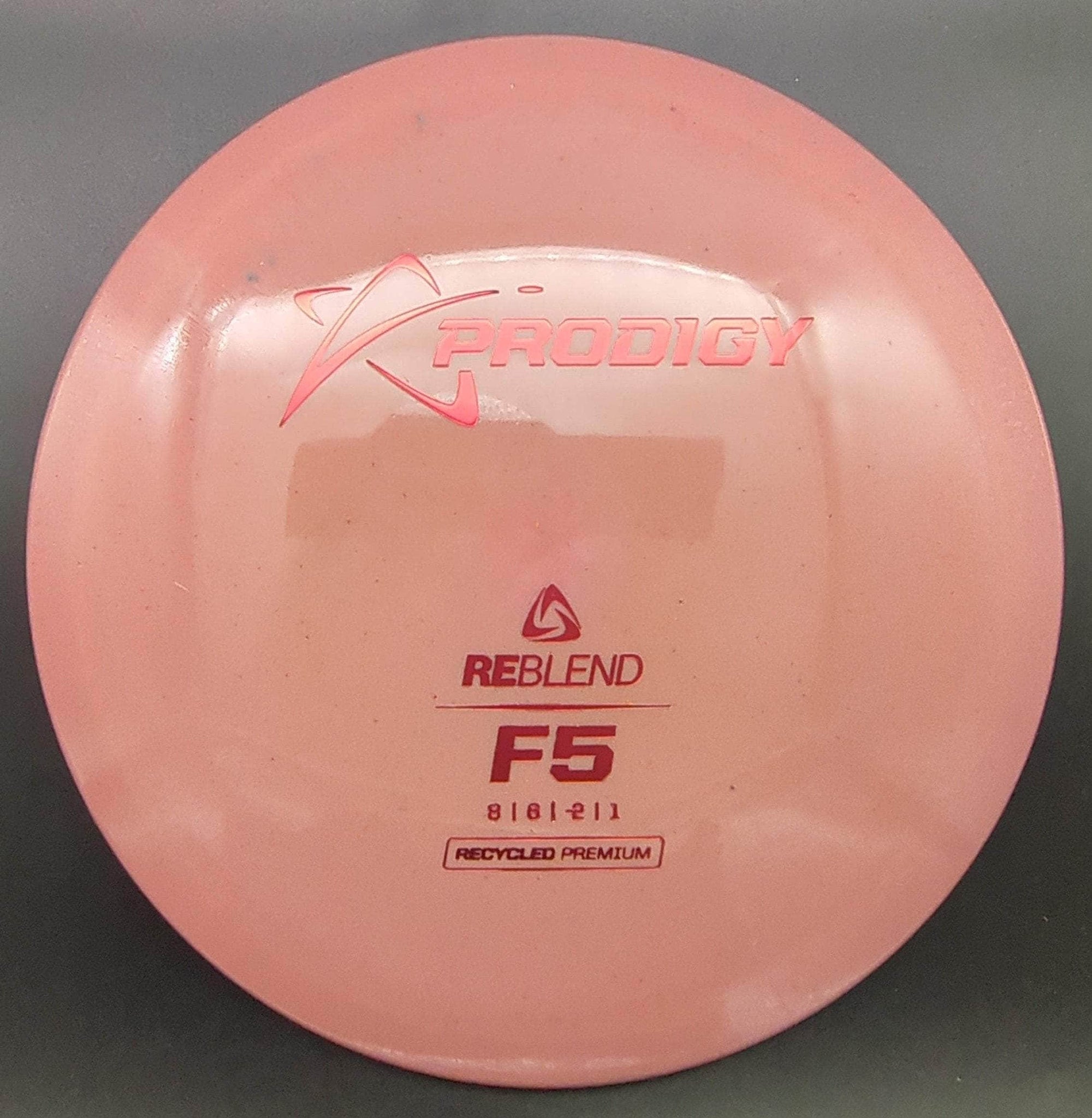 Prodigy Fairway Driver Burnt Orange Stamp 176g F5, ReBlend Plastic