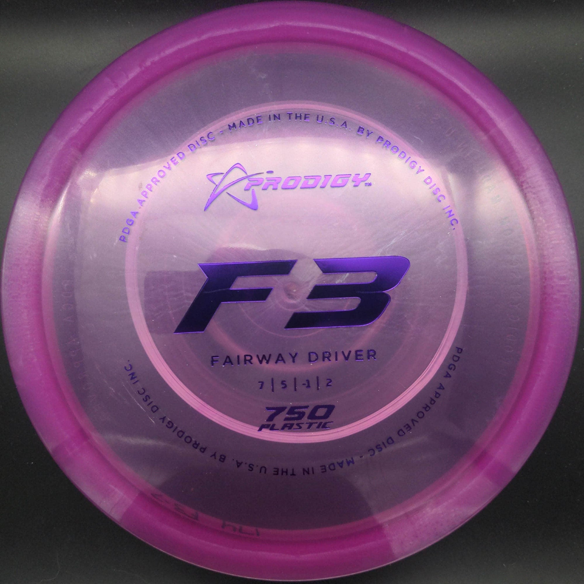 Prodigy Fairway Driver F3, 750 Plastic