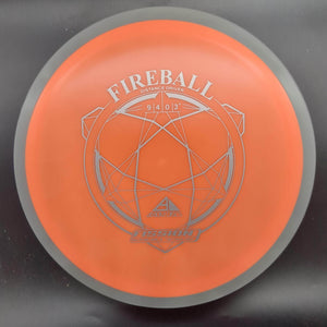 MVP Fairway Driver Gray Rim Orange Plate 160g Fireball, Fission Plastic