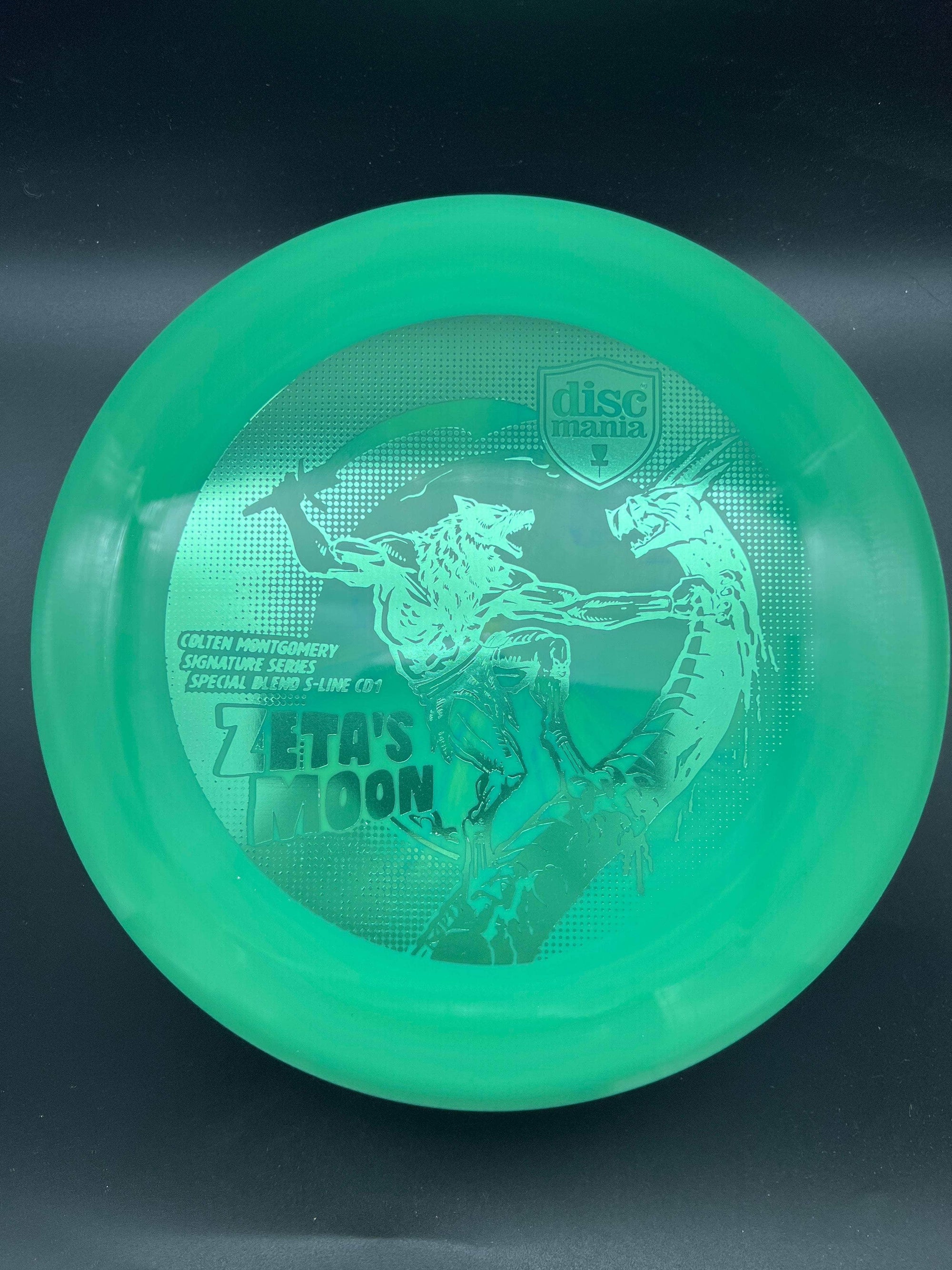 Discmania Fairway Driver Green Green Stamp 176g CD1, Zeta's Moon - Colten Montgomery - Special S Blend Plastic