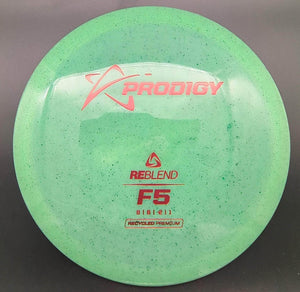 Prodigy Fairway Driver Green Red Stamp 176g F5, ReBlend Plastic