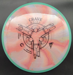 Axiom Fairway Driver Green Rim Pink Plate 172g Crave, Cosmic Neutron