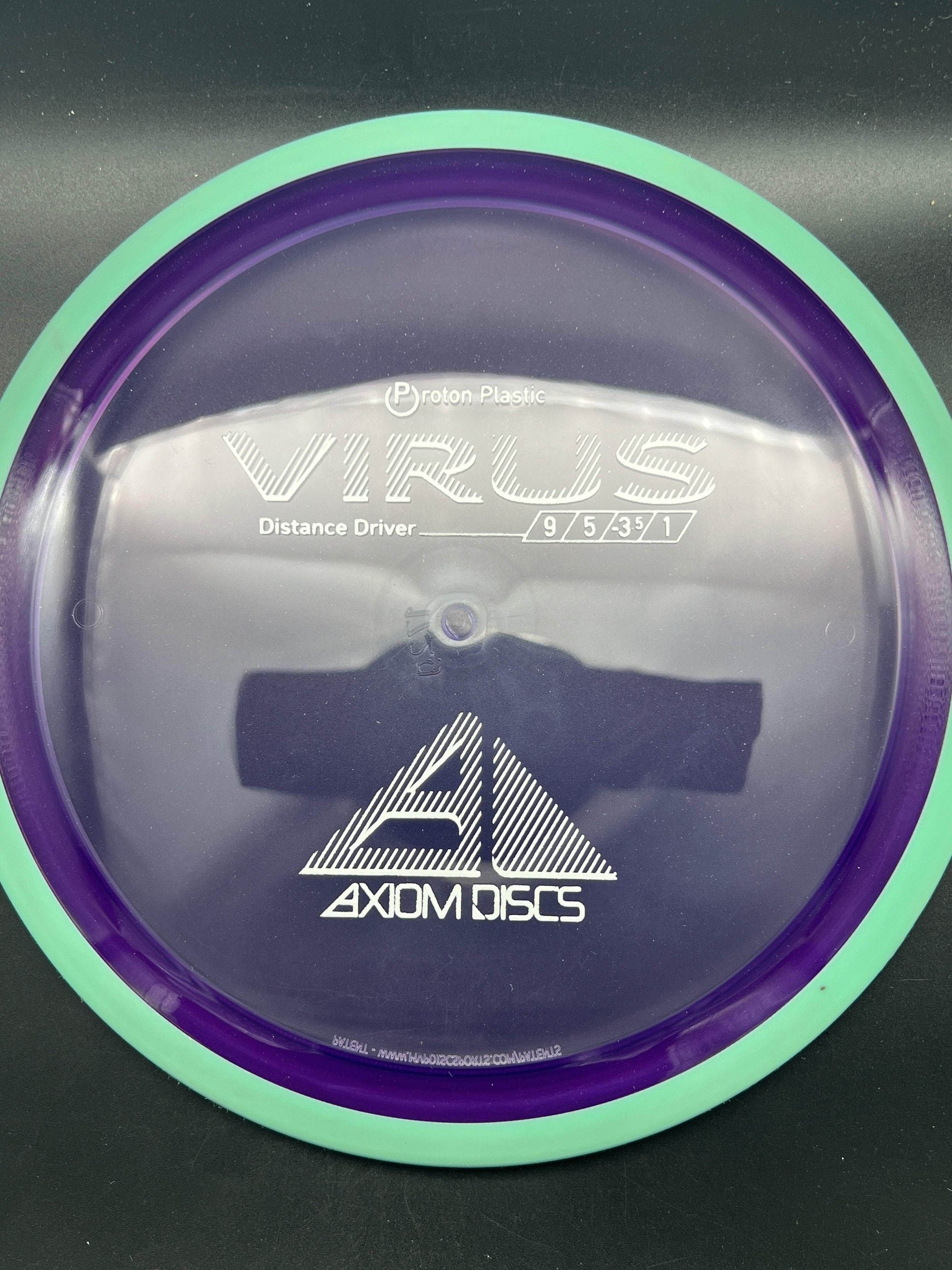 MVP Fairway Driver Green Rim Purple Plate 172g Virus, Proton