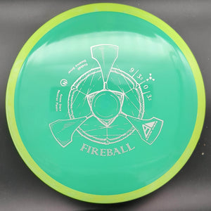 MVP Fairway Driver Green Yellow Rim 174g Fireball, Neutron