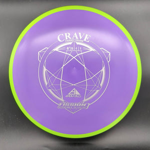 MVP Fairway Driver Lime Rim Purple Plate 156g Crave, Fission