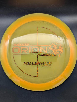 Millennium Discs Fairway Driver Orange Bronze Scale Stamp 174g (1.7) Orion LF, Quantum Plastic