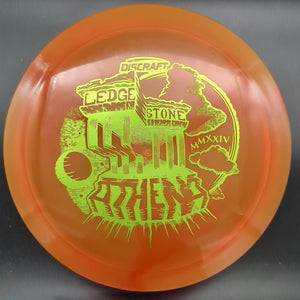 Discraft Fairway Driver Orange Green Stamp 171g Athena, Z Swirl, 2024 Ledgestone Edition