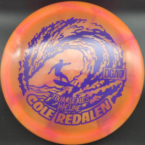 DGA Fairway Driver Orange/Pink Purple Stamp 174g Pipeline, Tour Series Swirly, Cole Redalen 2023