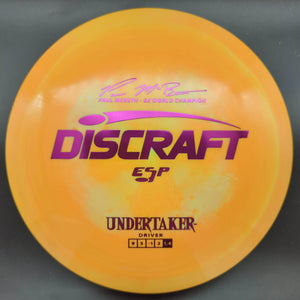 Discraft Fairway Driver Orange Purple/Pink Stamp 172g Undertaker ESP, Paul McBeth 6X