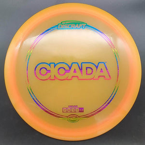 Discraft Fairway Driver Orange Rainbow Stamp 176g Cicada, Z Line