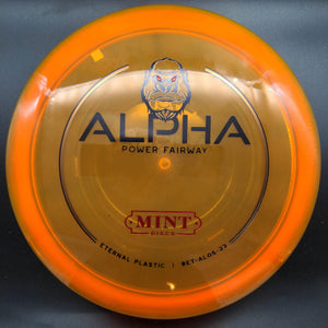 Mint Discs Fairway Driver Orange Red Stamp 168g Alpha, Enteral Plastic